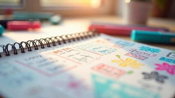 Optimiser votre bullet journal pour une organisation efficace