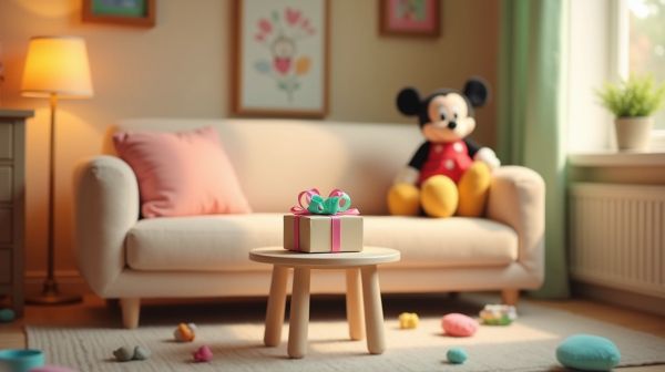 Quel cadeau offrir avec une peluche Disney ?